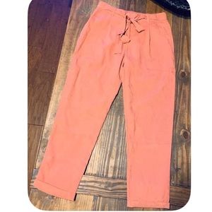 Small tie waste pants